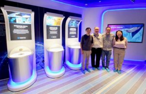 IMDA delegation visiting NSTIC GaN facilities