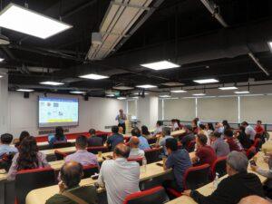 Prof Geok Ing Ng representing NSTIC (GaN) at Innovation Fridays